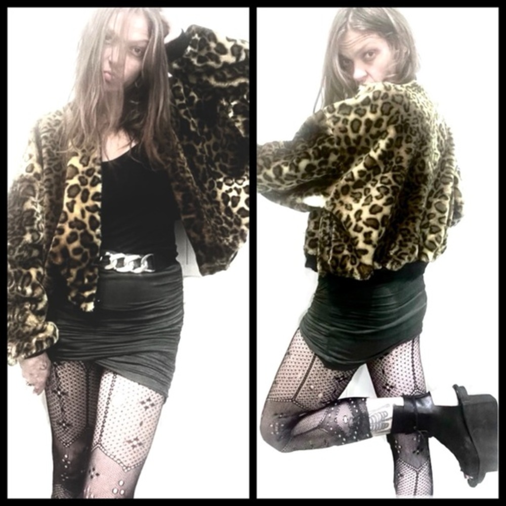 90’s Vintage Faux Fur Jacket!